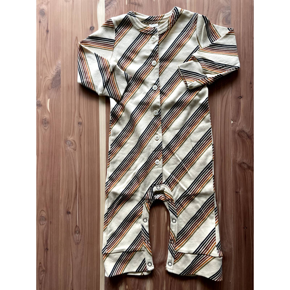 kate quinn 70s stripe jumpsuit 12-18m